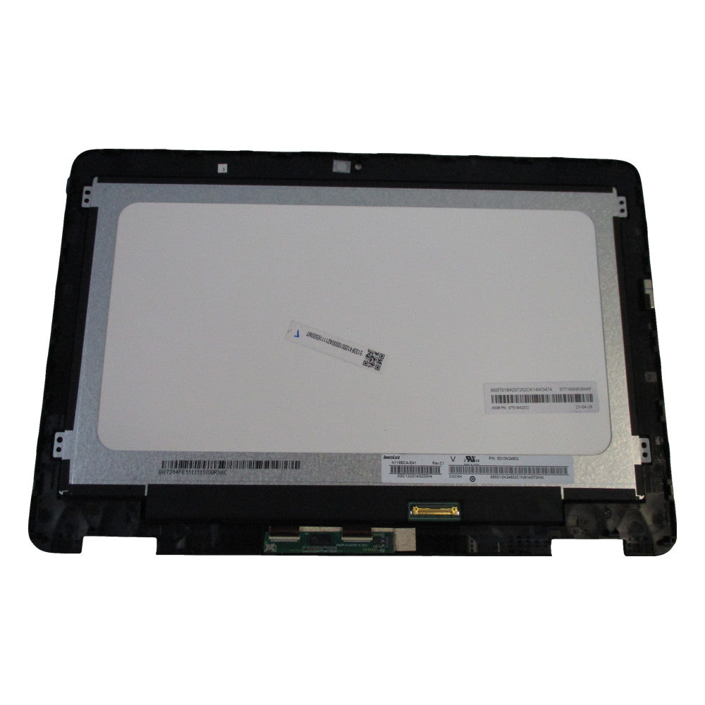 11.6" Lcd Touch Screen w/ Bezel for Dell Chromebook 3110 2-in-1 17M7M