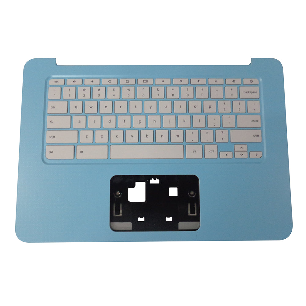 Genuine HP Chromebook 14-AK Sky Blue Palmrest & Keyboard 830879-001