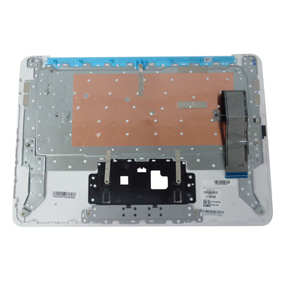 Genuine HP Chromebook 14-AK Sky Blue Palmrest & Keyboard 830879-001