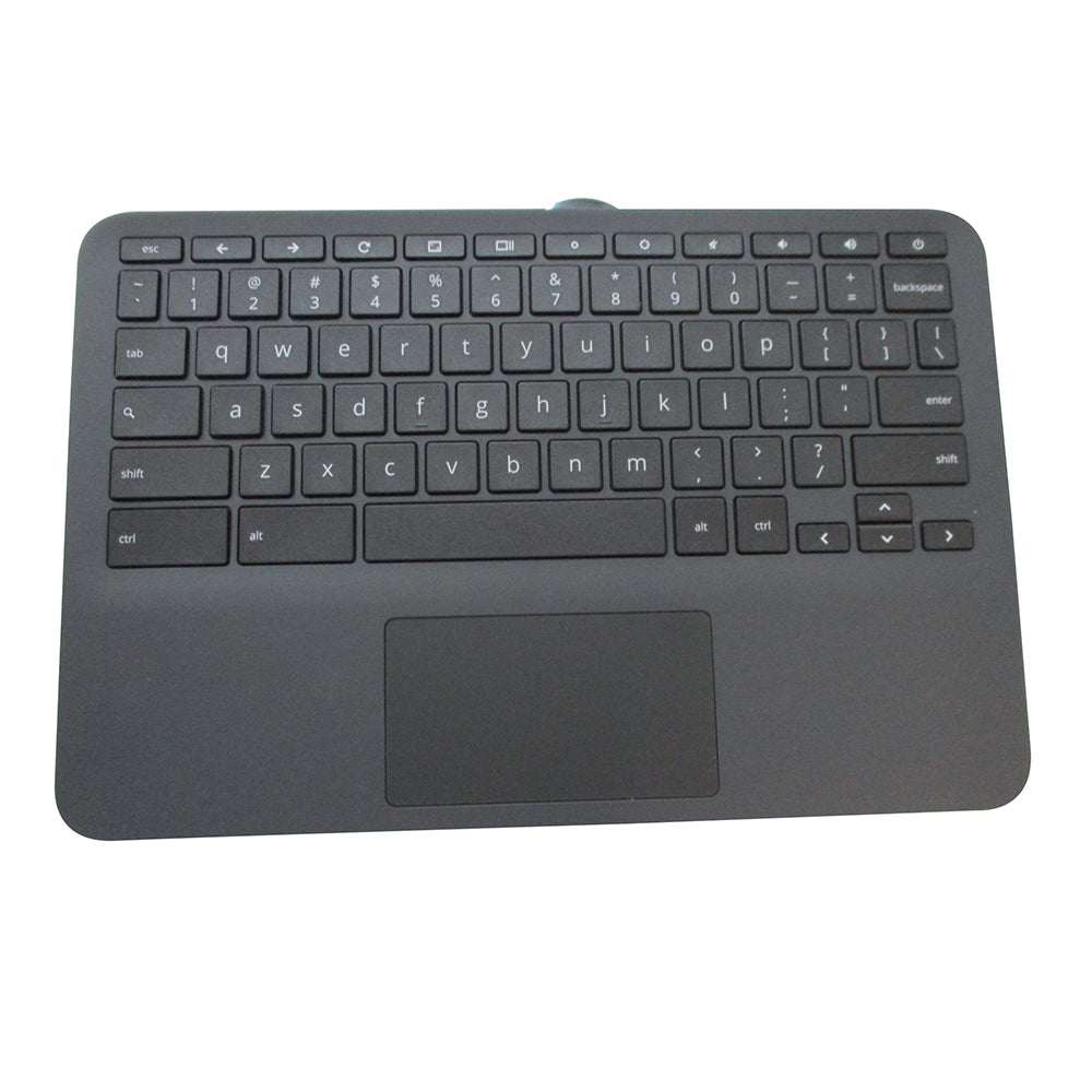 HP Chromebook 11A G8 EE Palmrest w/ Keyboard & Touchpad L92832-001