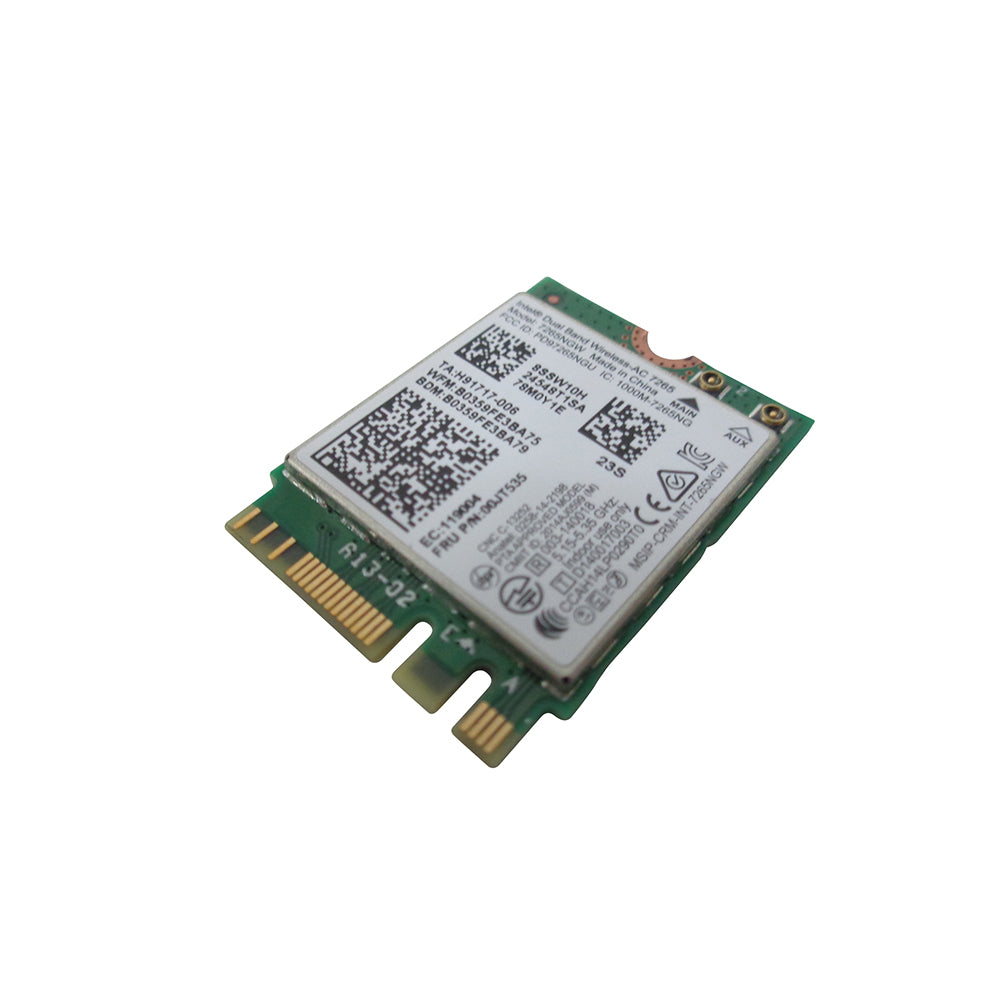 Intel 7265NGW Chromebook Laptop Wireless Lan WLAN WiFi Card